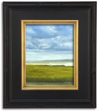 Marshland Framed Size: 14"x11"